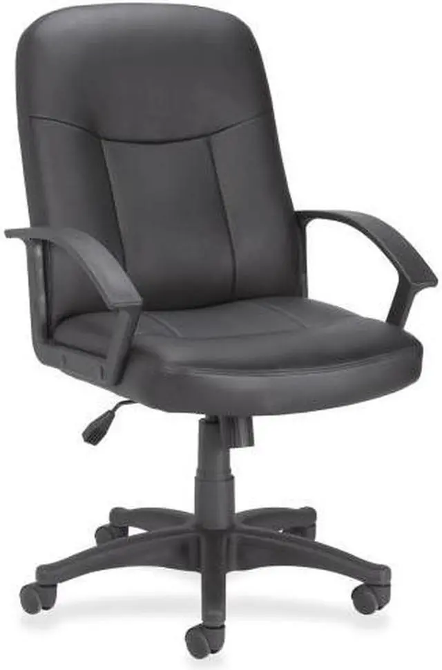 Alt view image 3 of 8 - Lorell Managerial Mid-back Chair (LLR84869)