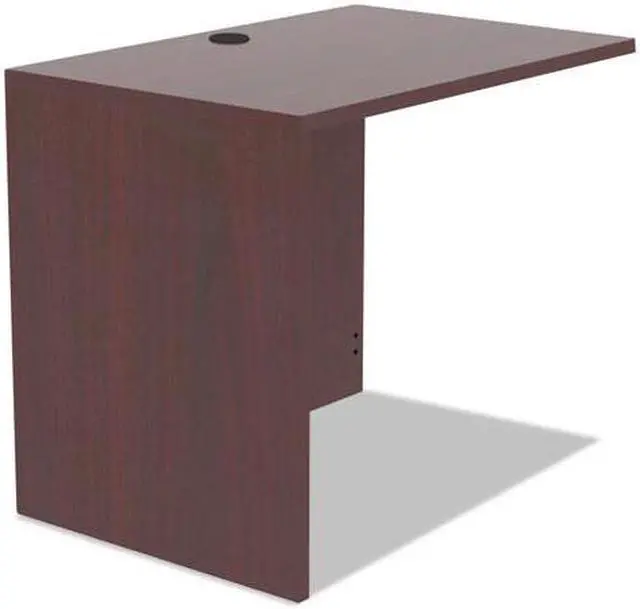 Main image of Alera Valencia Series Reversible Return/Bridge Shell, 35w x 23 5/8d, Mahogany