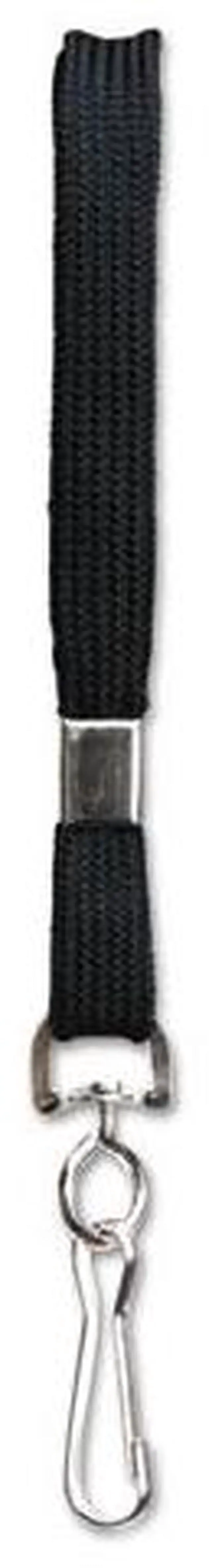 Alt view image 3 of 17 - Baumgartens Flat Lanyards With Hook 36" L 100/BX Black 65619
