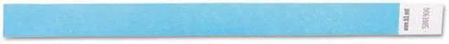 Alt view image 3 of 14 - Baumgartens BAU85030 SICURIX Wristpass Security Wristbands, 3/4" x 10", Blue, 100/Pack, 1 Pack