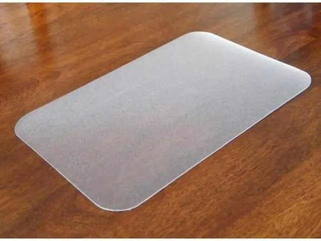 Alt view image 2 of 14 - Floortex Anti-Microbial Desk Pad 19"x24" Clear FPHMTM4861EV