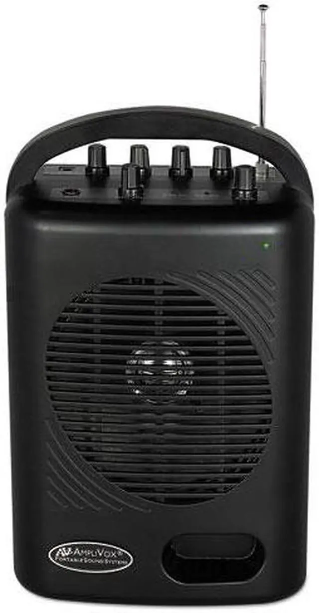 Alt view image 2 of 5 - AmpliVox - SWB245 - AmpliVox SWB245 Power Pod PA Media Package - 50 W Amplifier - Wireless Microphone - AC Adapter,