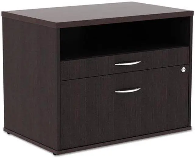 Main image of Alera - LS583020ES - Alera Open Office Series Low File Cab Cred, 29 1/2 x 19 1/8 x 22 7/8, Espresso