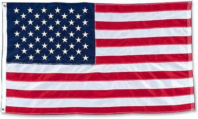 Alt view image 5 of 6 - Baumgartens American Flag, Nylon Stitched, 4'x6' TB4600