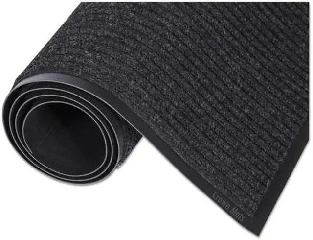 Main image of Crown Needle Rib Wipe & Scrape Mat Polypropylene 36 x 60 Charcoal NR0035CH