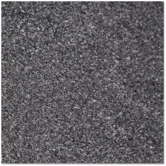 Alt view image 3 of 10 - Crown Rely-On Olefin GS 0310CH 315 Light Traffic Wiper Entrance Mat, 3 ft W x 10 ft L, 3/8 in THK, Charcoal, Polypropylene