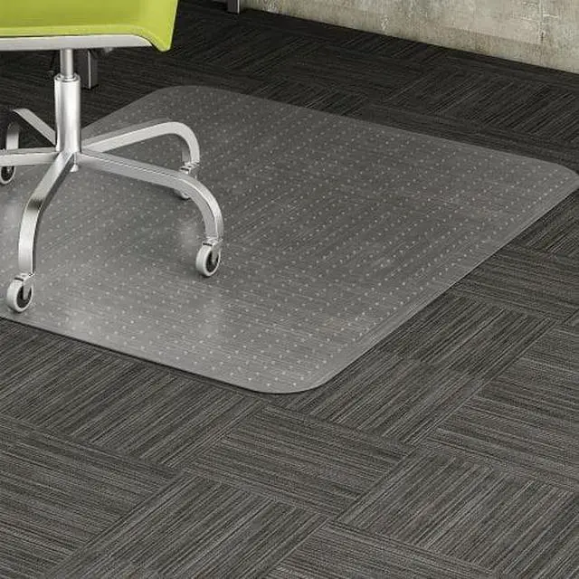 Alt view image 3 of 4 - Lorell Low Pile Chairmat Rectangular Vinyl 46"x60" CL 69160