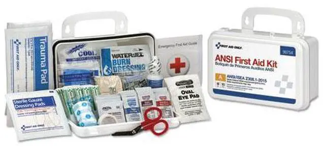 Main image of First Aid Only First Aid Kits 71 Pieces White Case (90754)
