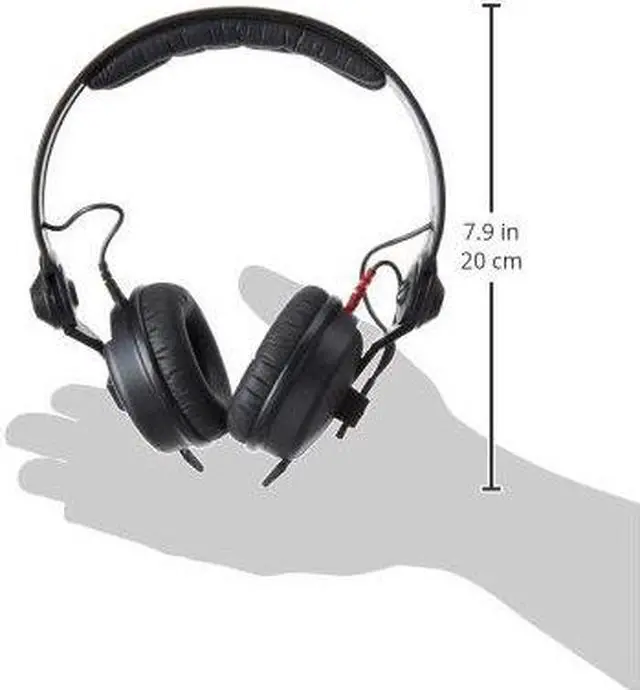 Alt view image 10 of 20 - Sennheiser HD 25 closed-back Monitor DJ Headphones