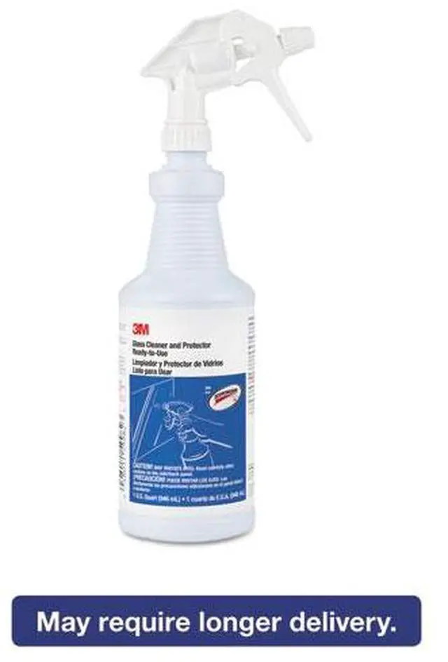 Main image of 3M - 85788 - Ready-to-Use Glass Cleaner with Scotchgard, Apple, 32 oz Spray Bottle, 12/Ctn - OEM