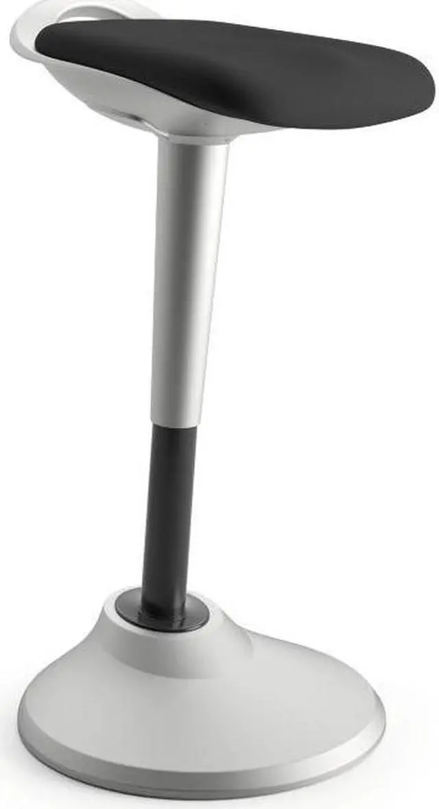 Alt view image 7 of 14 - HON Perch, Black Fabric - Black Seat - 15.8" Width x 16.5" Depth x 37.8" Height BSXVLPERCHAS10X