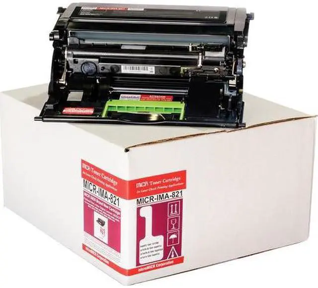 Alt view image 2 of 6 - microMICR MICR Toner Cartridge Alternative for Lexmark Black MICRIMA821