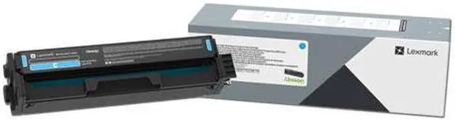 Alt view image 5 of 13 - Lexmark - 20N10C0 - Lexmark Unison Original Toner Cartridge - Cyan - Laser - Standard Yield - 1500 Pages