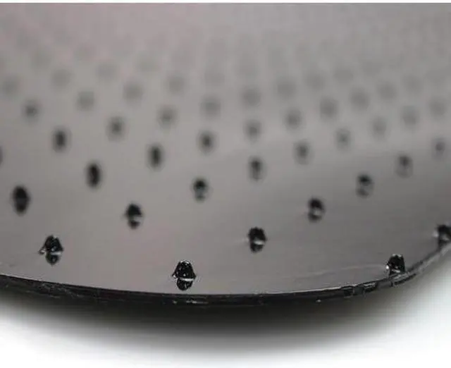 Main image of Cleartex Advantagemat Black Chair Mat - Office, Hard Floor, Carpeted Floor - 48" Length x 36" Width x 0.60" Thickness -
