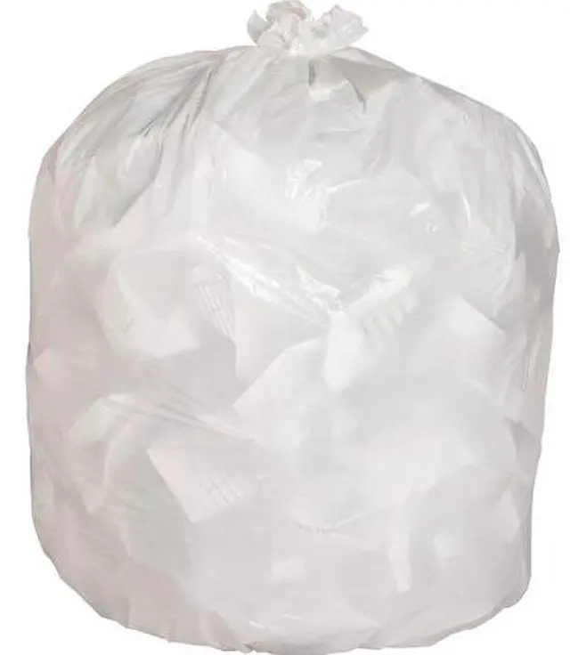 Alt view image 12 of 18 - Genuine Joe Heavy-Duty Trash Bags .8 Mil 13 Gallon 24"x31" 150/CT White 02312