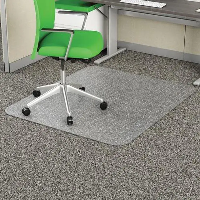 Main image of Deflecto Earth Source 36x48 EconoMat Chair Mat - Commercial, Carpet - 48" Length x 36" Width x 0.10" Thickness - Rectang