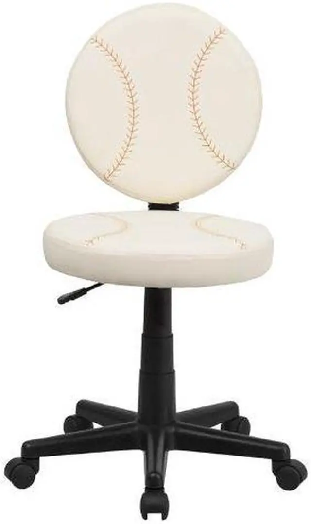 Alt view image 11 of 20 - Baseball Swivel Task Office Chair