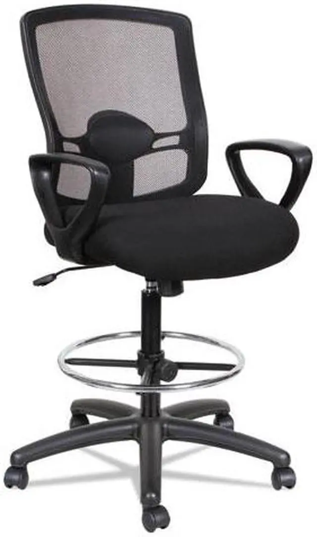 Alt view image 10 of 20 - Alera Etros Series Mesh Stool Black ET4614