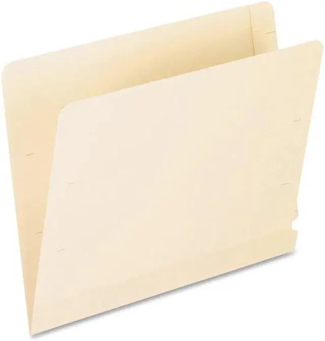 Main image of Pendaflex Laminate Spine Shelf File Folder Straight Tab 14 pt Manila Letter 50/Box 11230