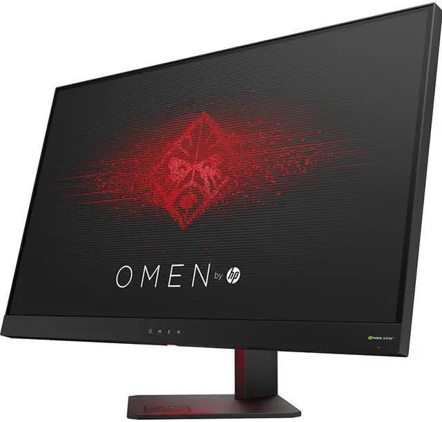 Alt view image 9 of 12 - HP Omen 27" Gaming Monitor Black, 165Hz 1ms, G-sync, TN Panel, Height Adjustable, HDMI/Display Port/USB 3.0 x 2