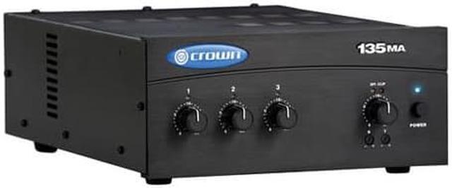 Alt view image 8 of 18 - CROWN 135MA 35WATT 3INPUT 80HM 70/100V AMP