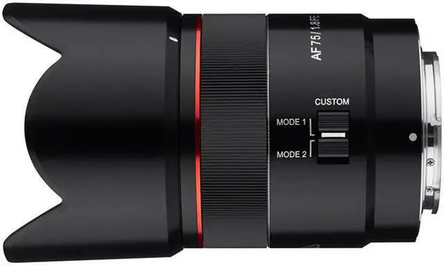 Alt view image 5 of 5 - Samyang 75mm F1.8 Auto Focus Compact Full Frame Lens for Sony E #SYIO75AF-E