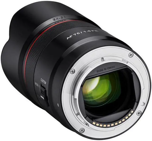 Alt view image 4 of 5 - Samyang 75mm F1.8 Auto Focus Compact Full Frame Lens for Sony E #SYIO75AF-E
