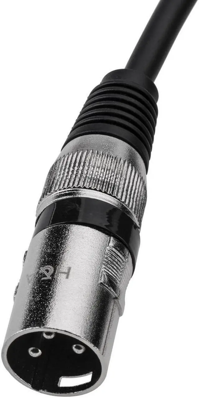 Alt view image 4 of 5 - H&A Value Series, 3 Pack XLR M to F Professional Microphone Cable - 25'