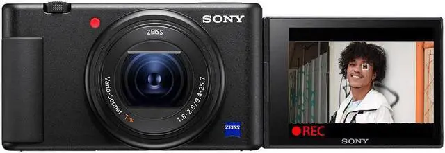 Alt view image 4 of 20 - Sony ZV-1 Compact 4K HD Camera, Black