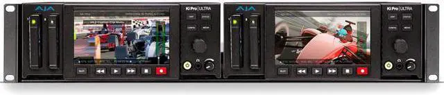 Main image of AJA 2RU Rackmount for Ki Pro Ultra 4K Video Recorder and Player #KPU-SHELF