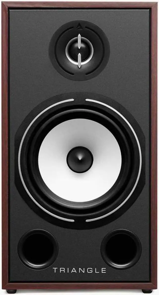 Alt view image 4 of 10 - Triangle Borea BR03 100W 2-Way Bookshelf Speakers, Pair, Walnut