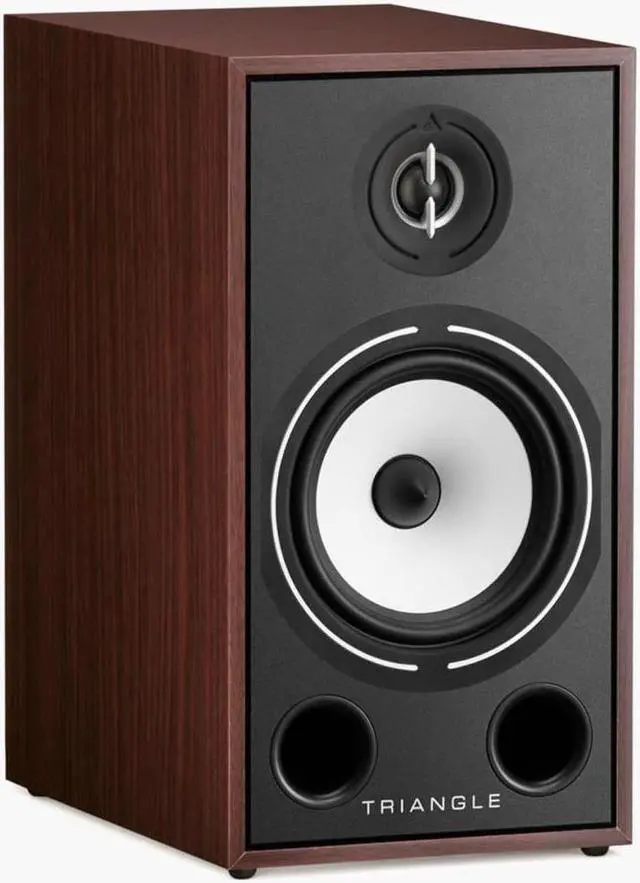 Alt view image 2 of 10 - Triangle Borea BR03 100W 2-Way Bookshelf Speakers, Pair, Walnut