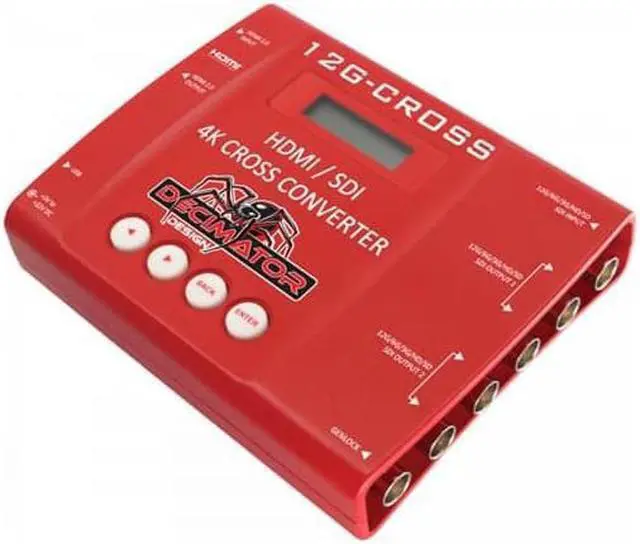 Main image of DECIMATOR HDMI / SDI 4K Cross Converter With Scaling and Frame Rate Conversion