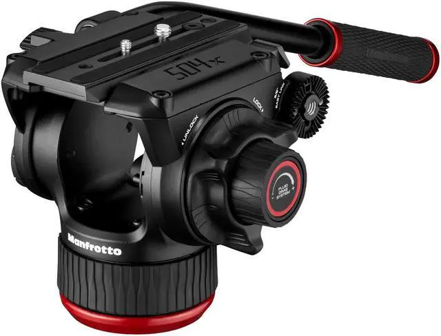 Alt view image 2 of 7 - Manfrotto 504X Fluid Video Head with Flat Base #MVH504XAH