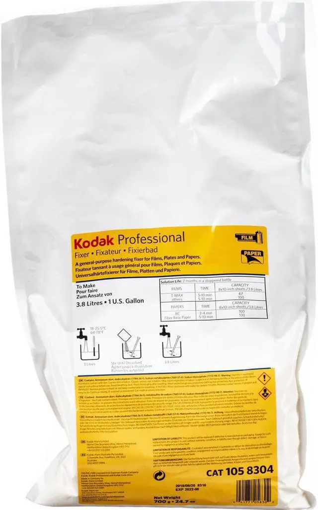 Main image of Kodak Professional Fixer, Makes 1 Gallon #1058304