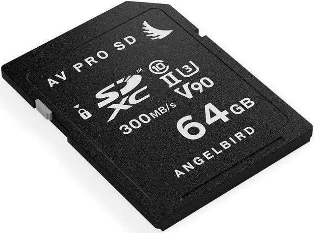 Alt view image 6 of 7 - Angelbird AV PRO SD Card MK2 - V90-64 GB - SDXC UHS-II - SD Card - for 4K - Photo and Video
