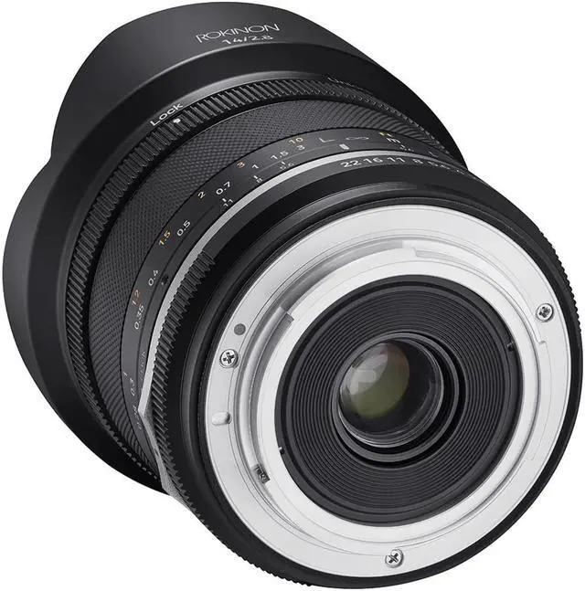 Alt view image 3 of 5 - Rokinon 14mm f/2.8 Series II Lens for Canon EOS M