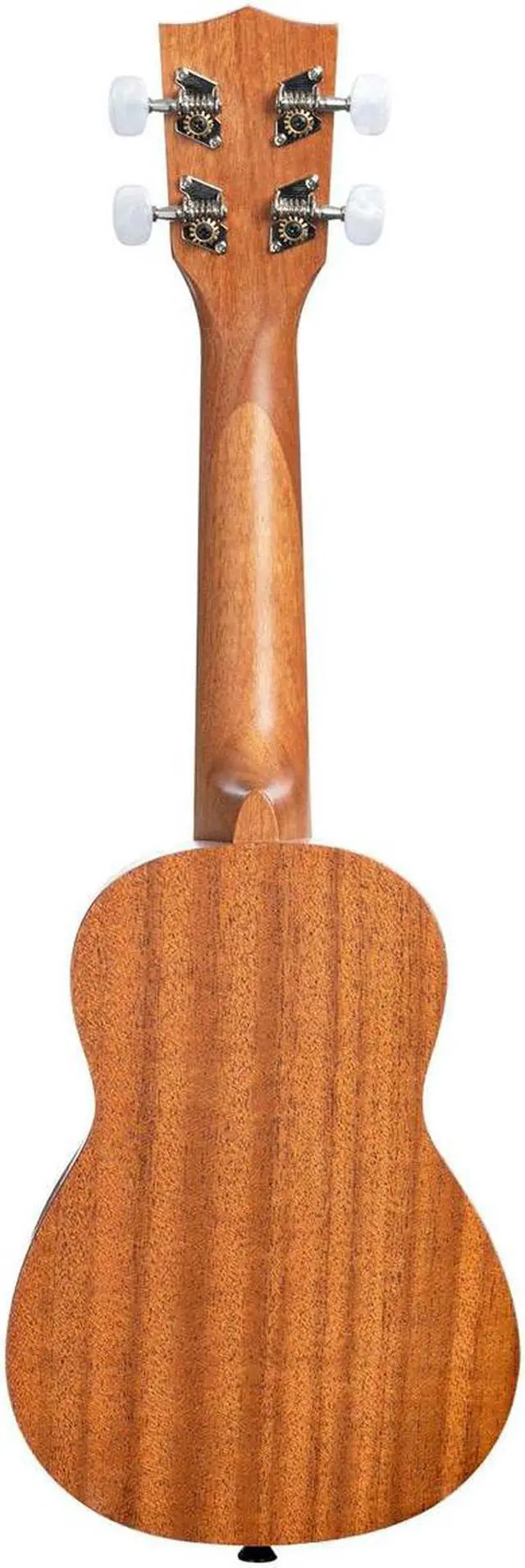 Alt view image 3 of 6 - Kala Satin Mahogany Soprano Ukulele Bundle with Klipz Tuner and Gig Bag