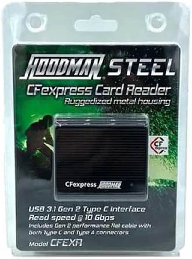 Alt view image 2 of 5 - Hoodman Steel CFexpress USB 3.1 Gen 2 Type-C Card Reader #CFEXR