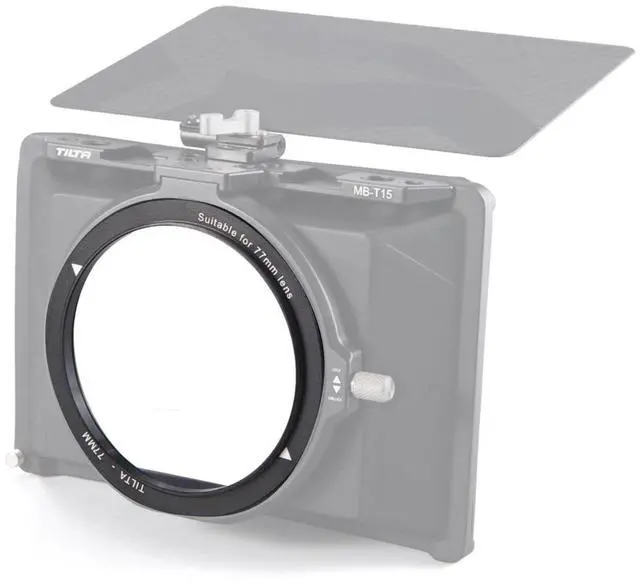 Alt view image 2 of 6 - Tilta 58mm Adapter Ring for Mini Clamp-On Matte Box, Black #MB-T15-58