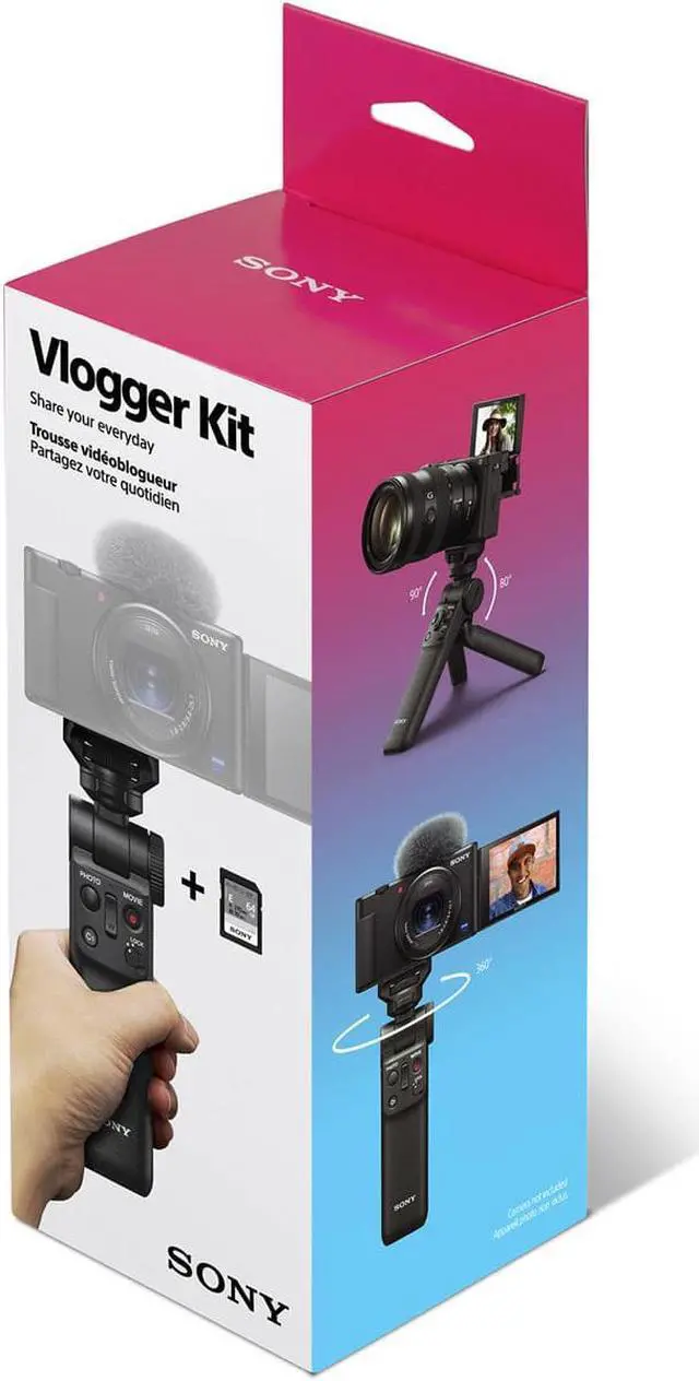 Alt view image 6 of 20 - Sony ACCVC1 Vlogger Accessory Kit
