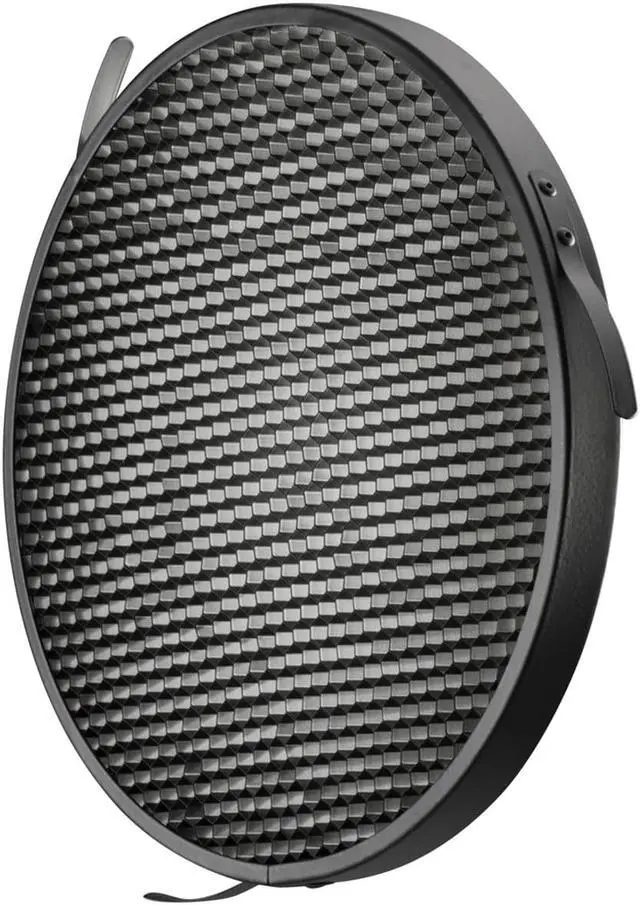 Alt view image 3 of 7 - Westcott 70-Degree Wide Reflector with Honeycomb Grids, Bowens-Mount, Silver/Black