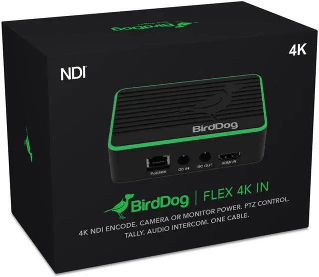Alt view image 4 of 5 - BirdDog Flex 4K Full NDI Encoder