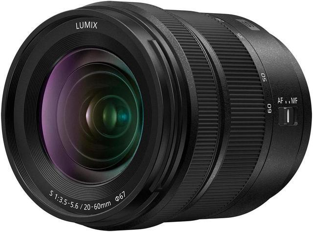 Alt view image 2 of 7 - Panasonic LUMIX S 20-60mm f/3.5-5.6 Lens for L Mount, Bundle with ProOptic 67mm Filter Kit, Mac Software Kit, Cleaning Kit