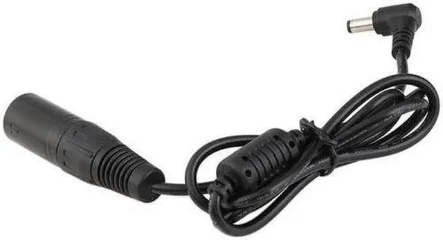 Alt view image 2 of 3 - CAMVATE 39.4" 4-Pin XLR to 2.5mm DC Plug Power Cable for Blackmagic Camera