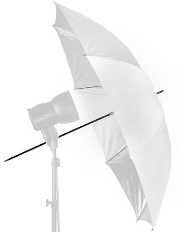 Alt view image 2 of 2 - Norman WB45 45" Medium White Umbrella #812745