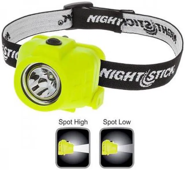 Alt view image 4 of 8 - BAYCO - XPP-5450G Intrinsically Safe Dual Function LED Headlamp - Green