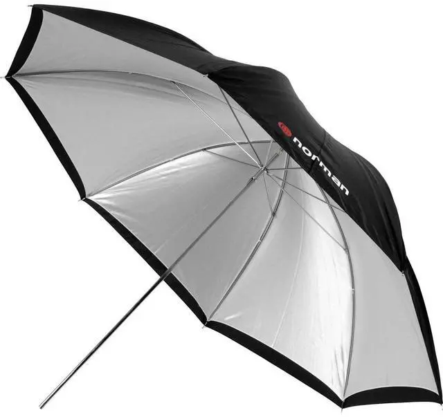 Main image of Norman WB45 45" Medium White Umbrella #812745