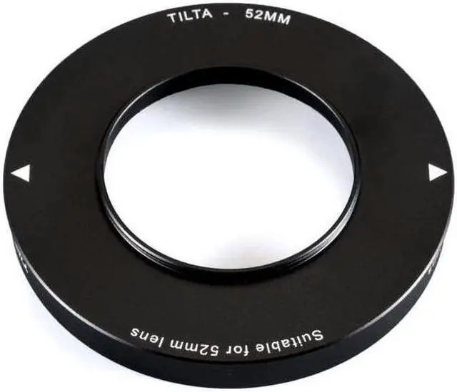 Alt view image 2 of 6 - Tilta 52mm Adapter Ring for Mini Clamp-On Matte Box, Black #MB-T15-52