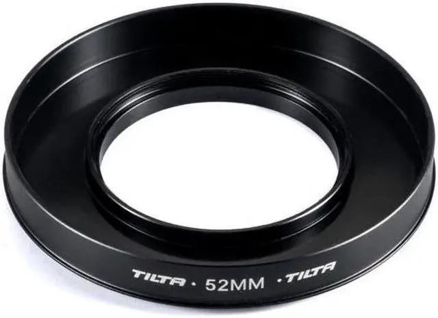 Main image of Tilta 52mm Adapter Ring for Mini Clamp-On Matte Box, Black #MB-T15-52